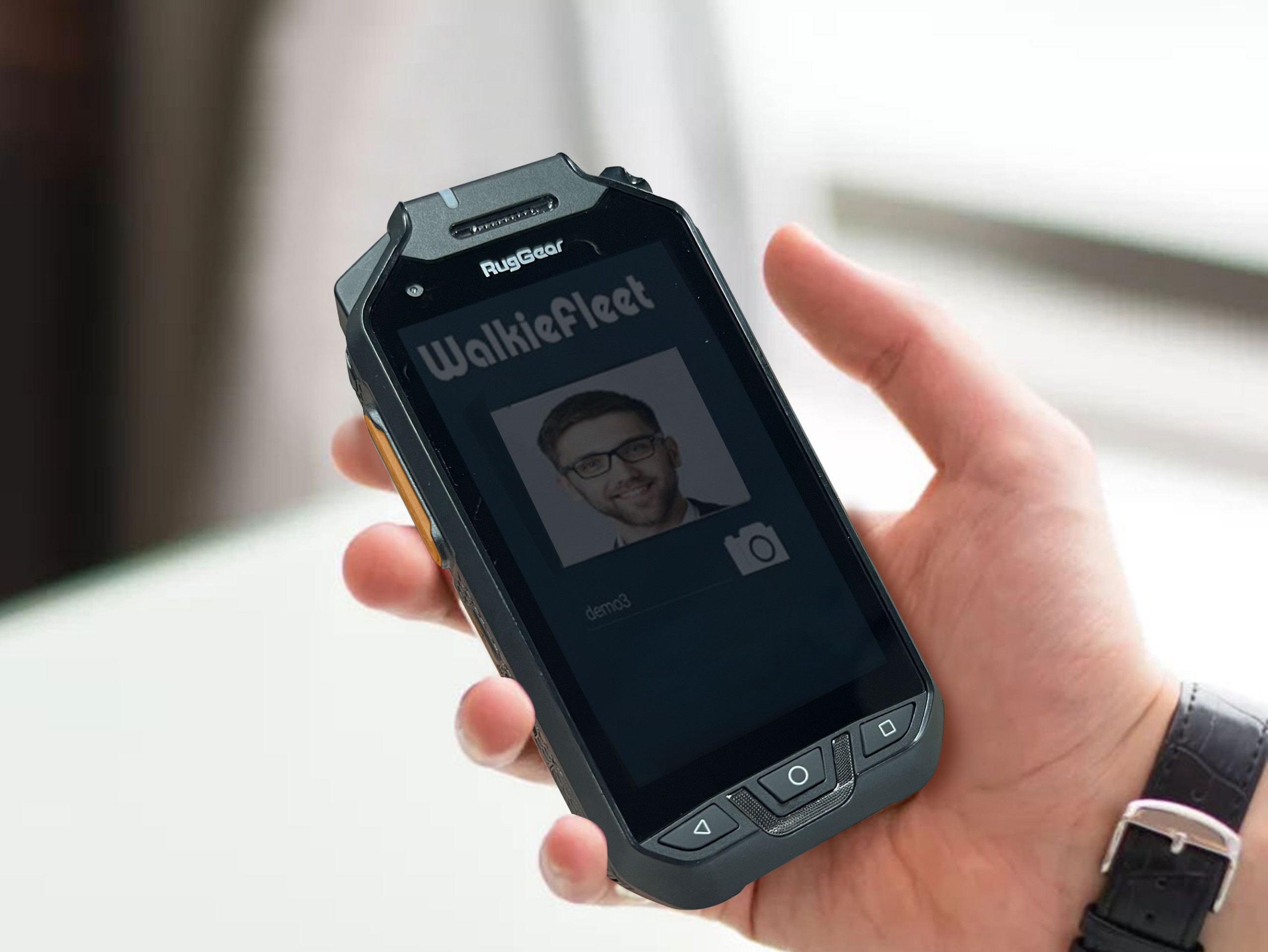 朗界RugGear一键通，让居家工作团队畅快沟通、高效办公