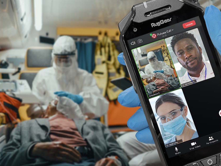 朗界RugGear RG750：助力打通医疗急救数字化极速通道